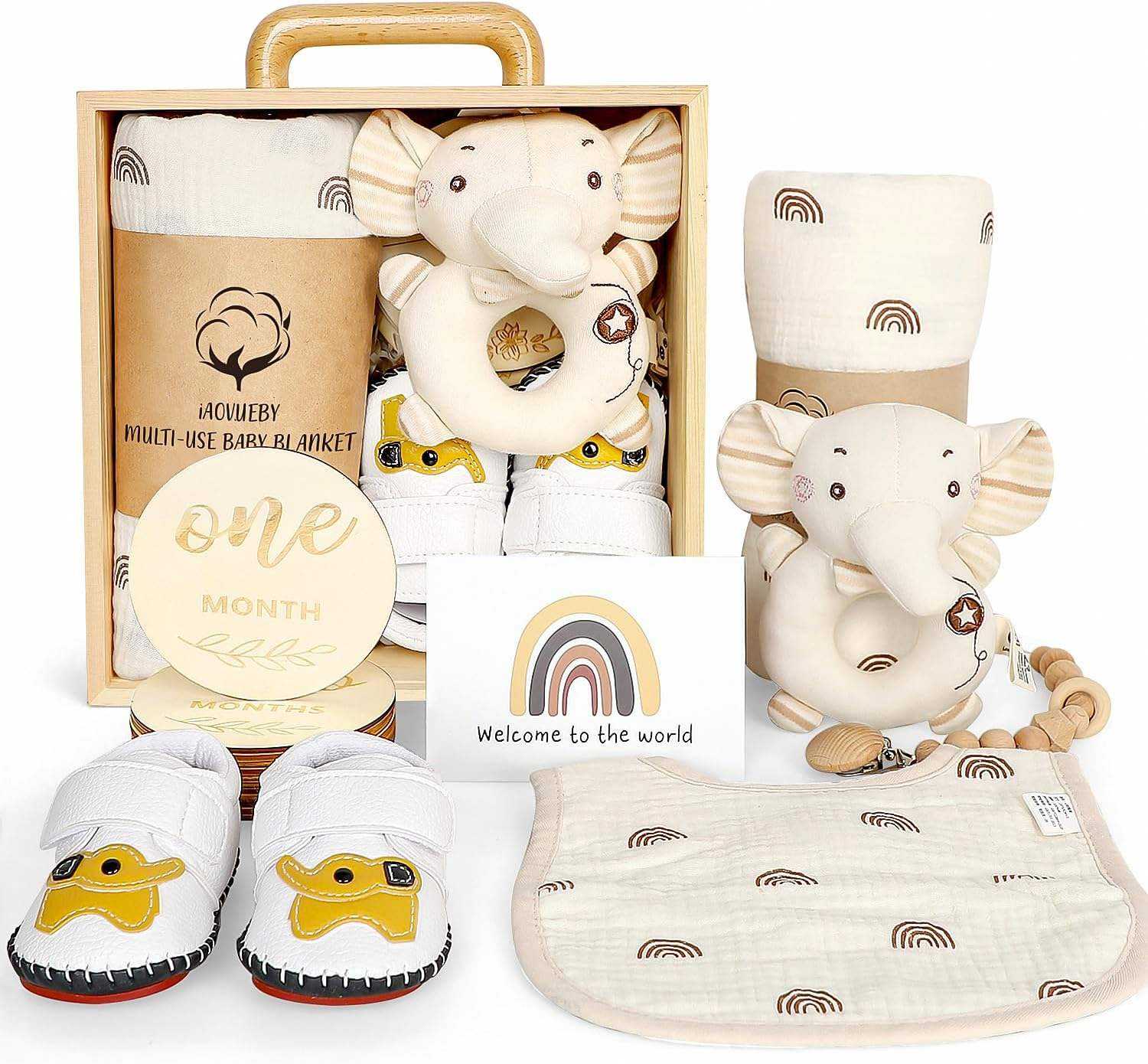 Luxury Baby Shower Gift Set Stainless Steel Gift Box with