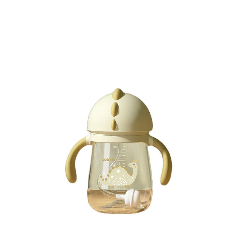 240ml Tritan New Baby Training Sipper Kid Feeding Sippy Cup Learning