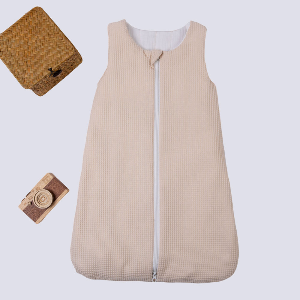 100% Cotton Waffle Baby Newborn Toddler Sleep Bags Sack Wearable