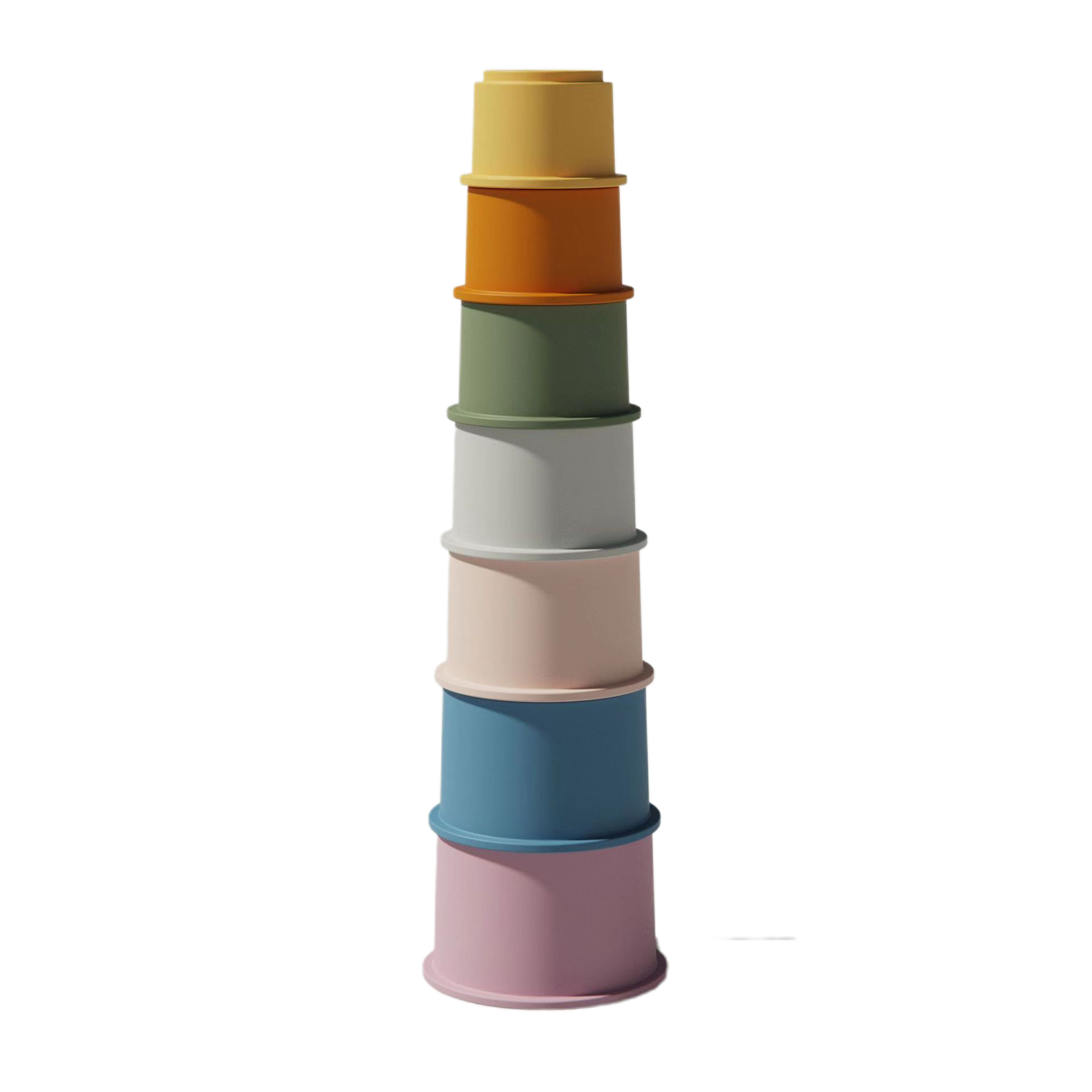 New Design Montessori Baby Stacking Cups BPA-Free Infants Educational