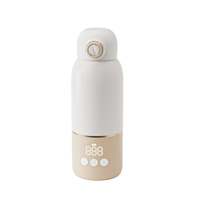 Retail Stainless Steel Baby Feeding Bottle with Safety Heating Silicon