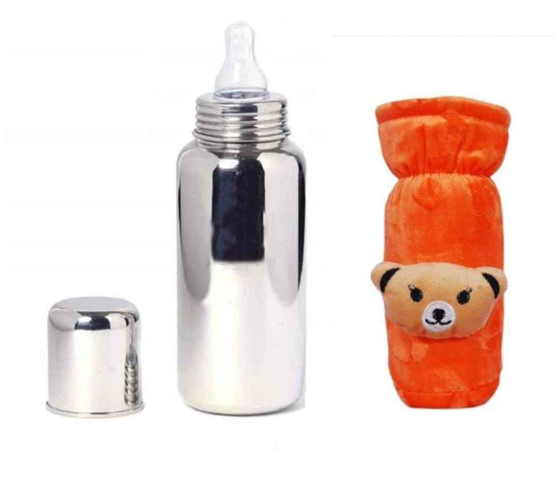 New Vision Premium 200ml Double Wall Stainless Steel Silver Infant