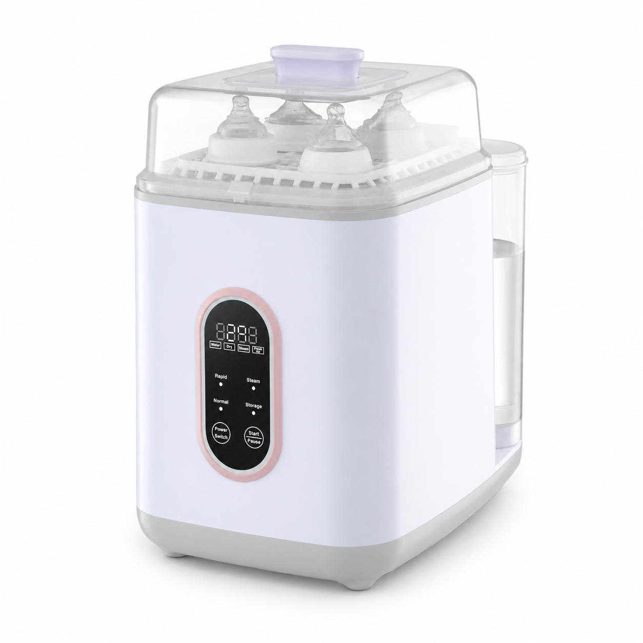 Home Use Baby Bottle Washer Electric Steam Dryer and Sterilizer for