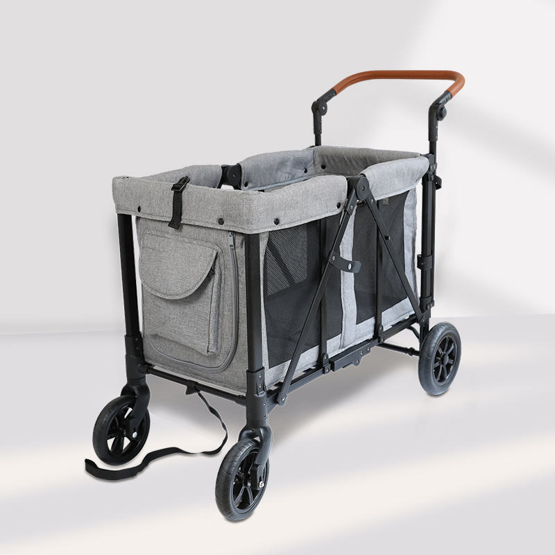 Prodigy Lightweight Camping Baby Wagon Four-Wheel Sliding Recline