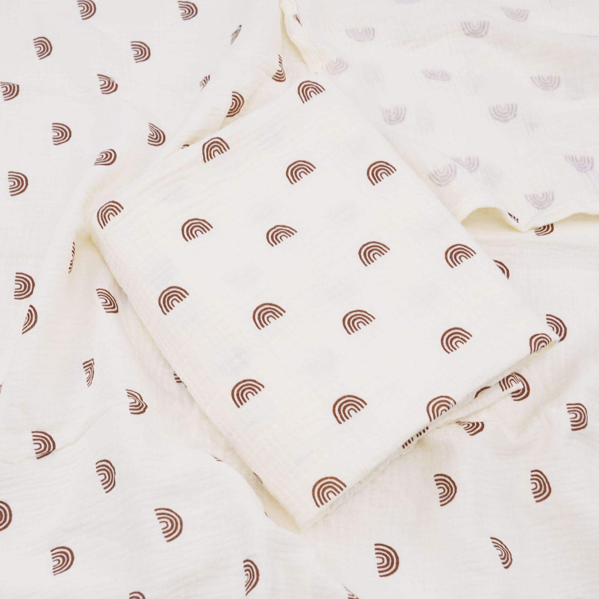 Comfortable Breathable Super Soft 100% Cotton Muslin Baby Swaddle Warp