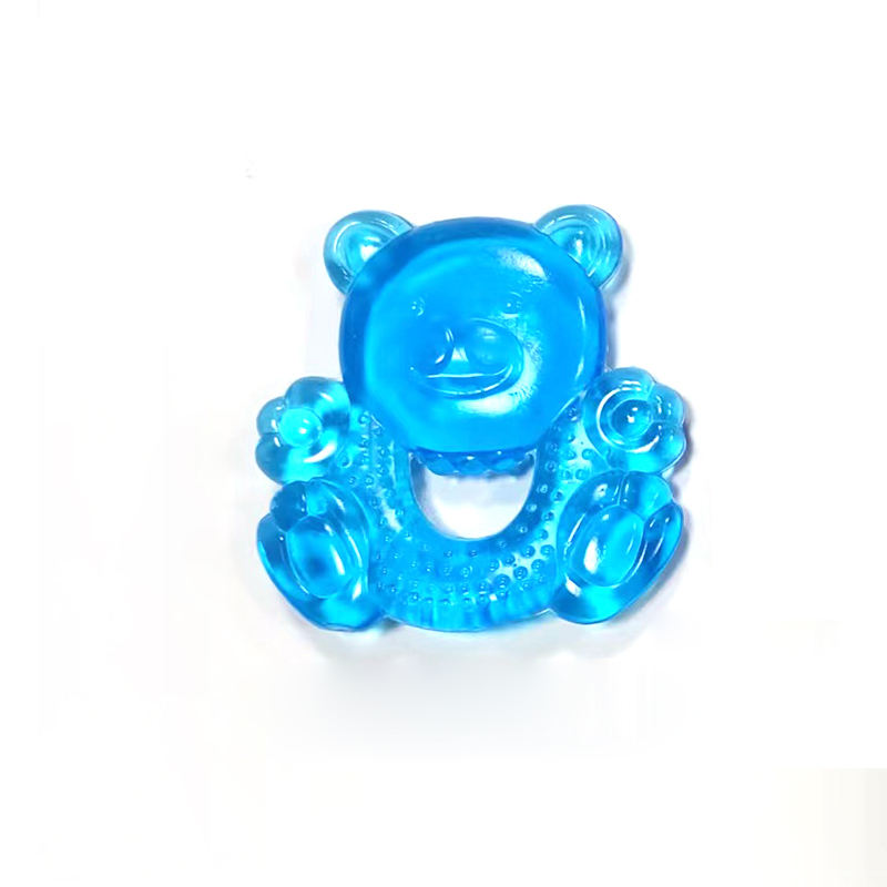 Water Flooding Baby Teether Bpa Free Food Grade Silicone Soft Toy
