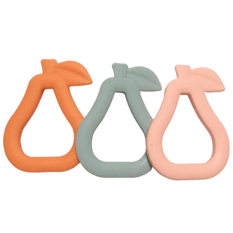 Silicone Baby Teether Toys Food Grade Pacifier Organic Baby Teething