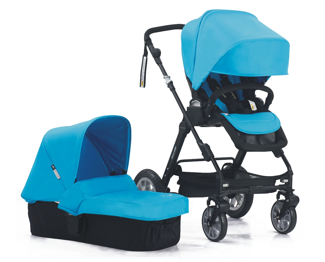 Luxury 3 in 1 Baby Pram Travel System Convenient Carriage Baby Stroller