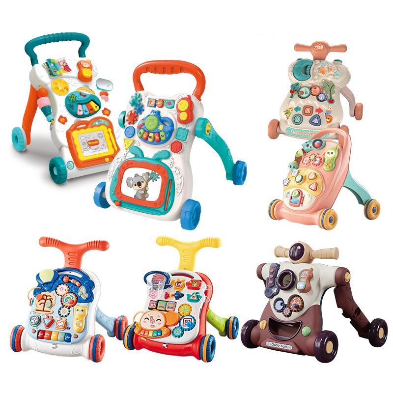 New Toddler Trolley Infant Fitness With Wheel for Learning Music Baby