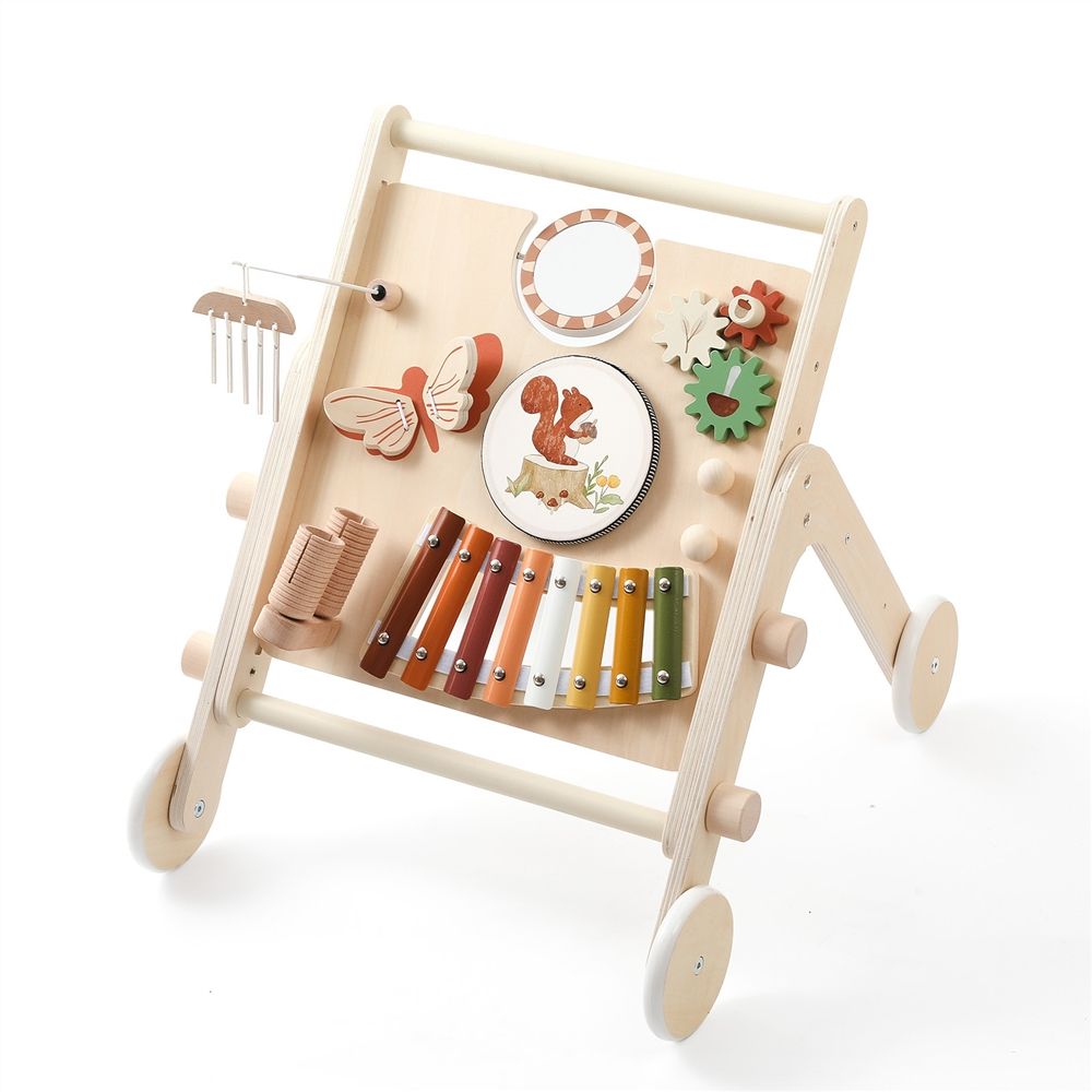 Baby early-learning large musical xylophone push toy educational walker