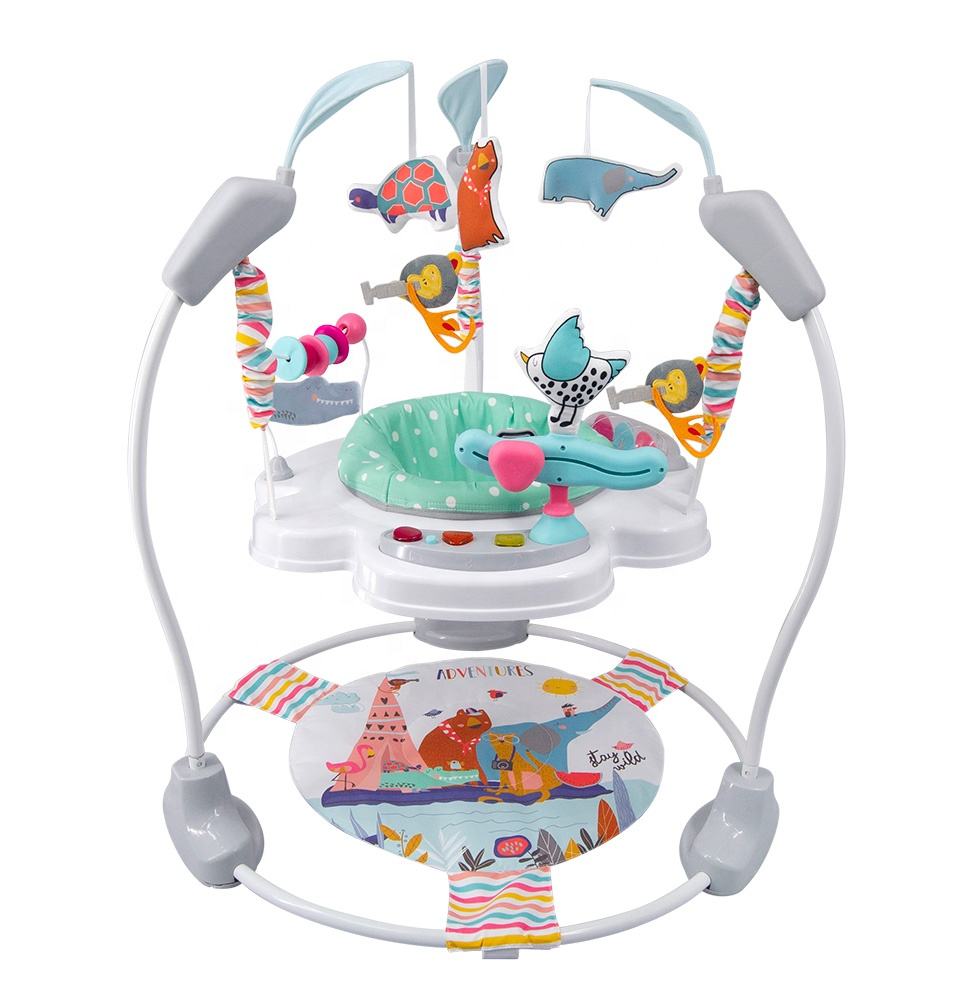 4 in 1 Safety Simple Activity Center Baby Jumper Chair Plastic Walker