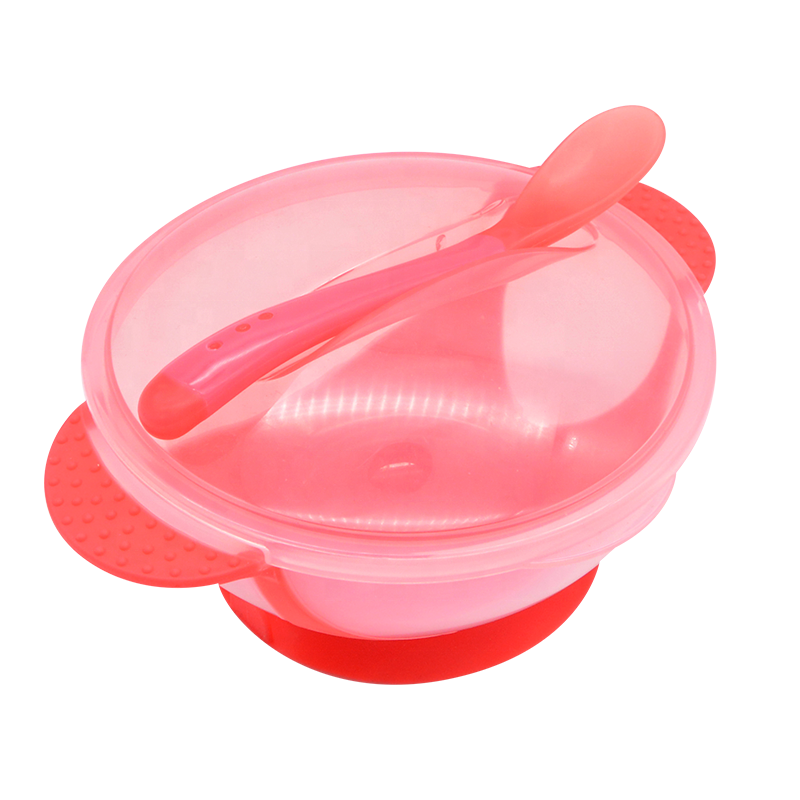 BPA-Free PP Silicone Suction Bowl and Spoon Baby & Kids Feeding Product